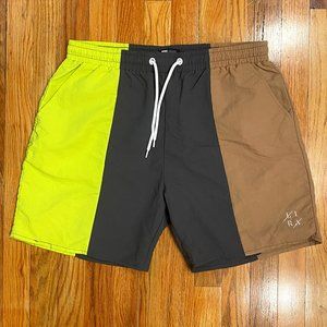 LIRA Mens 17" Volley Nylon Shorts Size Large